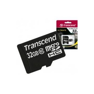 TARJETA MEMORIA MICRO SECURE DIGITAL SD 32GB TRANSCEND CLASE 10