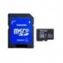 TARJETA MEMORIA MICRO SECURE DIGITAL SDHC 32GB CLASE 4 TOSHIBA CON ADAPTADOR