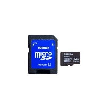 TARJETA MEMORIA MICRO SECURE DIGITAL SD 32GB UHS-1 CLASE 10 TOSHIBA CON ADAPTADOR