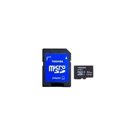 TARJETA MEMORIA MICRO SECURE DIGITAL SD 32GB UHS-1 CLASE 10 TOSHIBA CON ADAPTADOR