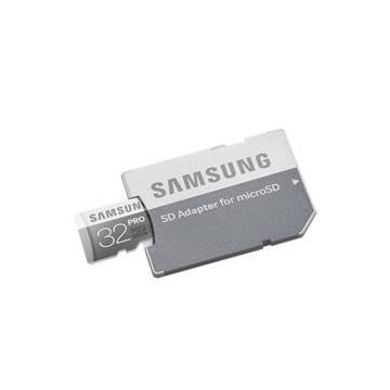 TARJETA MEMORIA MICRO SECURE DIGITAL SAMSUNG MB-MG32D/ PRO/ 32GB/ CLASE 10/ ADAPTADOR