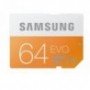 TARJETA MEMORIA SECURE DIGITAL SAMSUNG MB-SP64D/ EVO/ 64GB/ CLASE 10