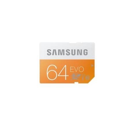 TARJETA MEMORIA SECURE DIGITAL SAMSUNG MB-SP64D/ EVO/ 64GB/ CLASE 10
