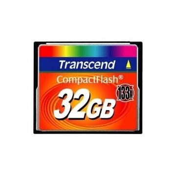 TARJETA MEMORIA COMPACT FLASH 32GB TRANSCEND 133X