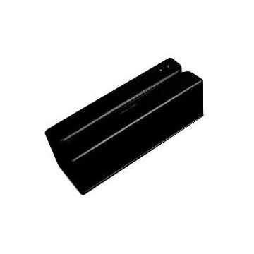 LECTOR TARJETAS DE BANDA MAGNETICA DE 3 PISTAS USB NEGRO