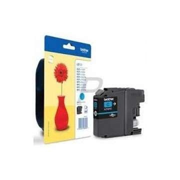 CARTUCHO TINTA BROTHER LC121CBP AZUL 300 PAGINAS MFC-J870DW/ MFCJ470DW/ DCPJ152W/ DCPJ132W/ MFC-J4710DW/ MFCJ650DW