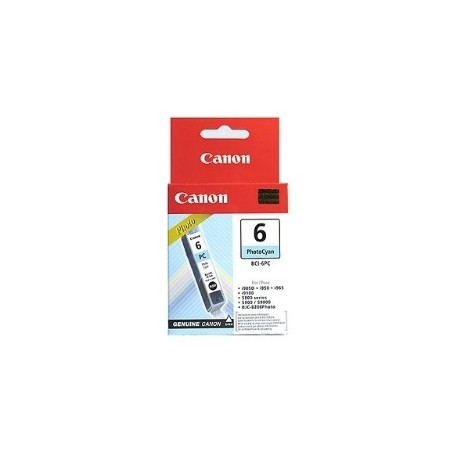 CARTUCHO TINTA CANON BCI 6PC CIAN 13ML S800/ S820/ S820D/ S830/ S900 PHOTO