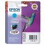 CARTUCHO TINTA EPSON T0802 CIAN 7.4ML STYLUS PHOTO R265/ 360/ RX560/ 585/ 685