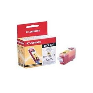 CARTUCHO TINTA CANON BCI 6Y AMARILLO 13ML S800/ S820/ S820D/ S830/ S900/ S9000
