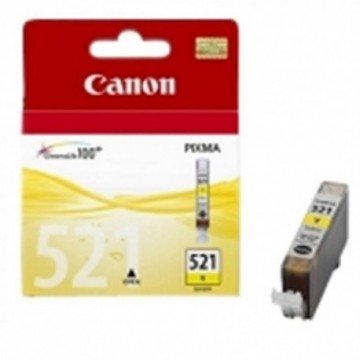 CARTUCHO TINTA CANON CLI 521 AMARILLO 9ML PIXMA 3600/ 4600/ 4700 MP 540/ 550/ 560/ 620/ 630/ 640/ 980 MX860/ 870
