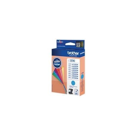 CARTUCHO TINTA BROTHER LC223CBP CIAN 550 PAGINAS DCP4120DW/ MFCJ4420DW/ MFCJ4620DW/ MFCJ5320DW/