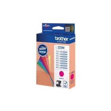 CARTUCHO TINTA BROTHER LC223MBP MAGENTA 550 PAGINAS DCP4120DW/ MFCJ4420DW/ MFCJ4620DW/ MFCJ5320DW/