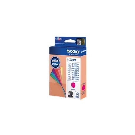 CARTUCHO TINTA BROTHER LC223MBP MAGENTA 550 PAGINAS DCP4120DW/ MFCJ4420DW/ MFCJ4620DW/ MFCJ5320DW/