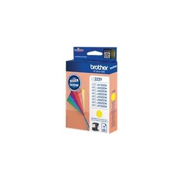 CARTUCHO TINTA BROTHER LC223YBP AMARILLO 550 PAGINAS DCP4120DW/ MFCJ4420DW/ MFCJ4620DW/ MFCJ5320DW/