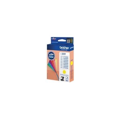CARTUCHO TINTA BROTHER LC223YBP AMARILLO 550 PAGINAS DCP4120DW/ MFCJ4420DW/ MFCJ4620DW/ MFCJ5320DW/