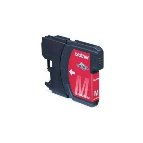 CARTUCHO TINTA BROTHER LC1100M MAGENTA 750 PAGINAS MFC5890CN/ DCP6690CW/ MFC6490CW/ MFC6890CDW