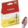 CARTUCHO TINTA CANON CLI 8 AMARILLO 8ML PIXMA 4200/ 5200/ 6600/ MP500/ 800