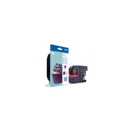 CARTUCHO TINTA BROTHER LC123M MAGENTA 600 PAGINAS DCPJ4110DW/ MFCJ4410DW/MFCJ4510DW/MFCJ4710DW