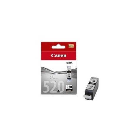 CARTUCHO TINTA CANON PGI 520 NEGRO 19ML PIXMA 3600/ 4600/ 4700/ MP540/ 550/ 560/ 620/ 630/ 640/ 980/ MX860/ 870