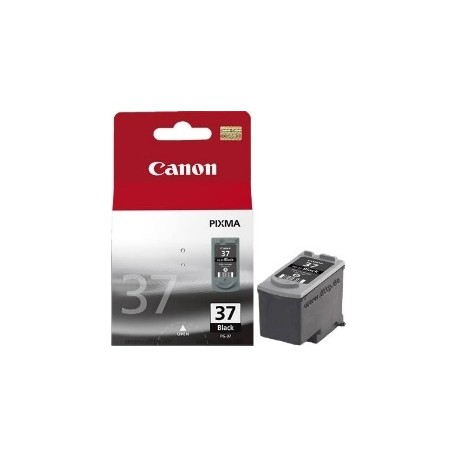 CARTUCHO TINTA CANON PG 37 NEGRO 11ML PIXMA 1800