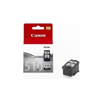 CARTUCHO TINTA CANON PG 510 NEGRO 9ML IP 2700/ 2702/ MP 250/ 260/ 270/ 480/ 490/ 492/ MX 320/ 340