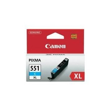 CARTUCHO TINTA CANON CLI-551 XL CIAN MG6350/ MG5450