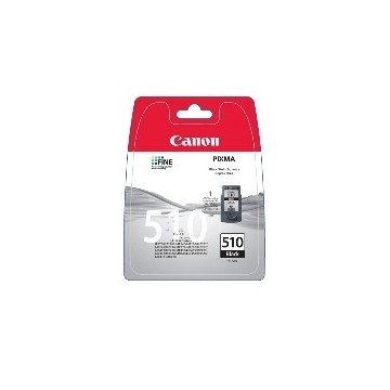 CARTUCHO TINTA CANON PG 510 NEGRO 9ML IP 2700/ 2702/ MP 250/ 260/ 270/ 480/ 490/ 492/ MX 320/ 340 BLISTER