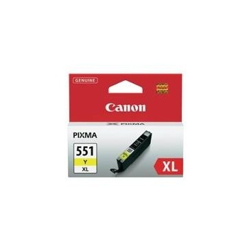 CARTUCHO TINTA CANON CLI-551Y XL AMARILLO MG6350 / MG5450