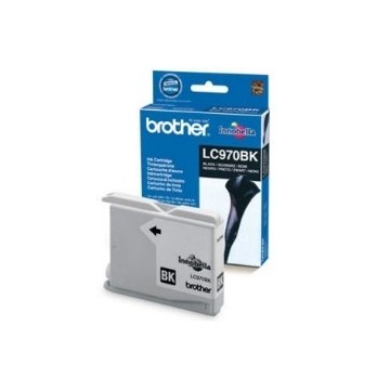 CARTUCHO TINTA BROTHER LC970BK NEGRO 350 PAGINAS DCP-135C/ DCP-150C/ MFC-235C/ MFC-260C
