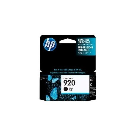 CARTUCHO TINTA HP 920 CD971AE NEGRO 10ML 6500