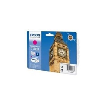 CARTUCHO TINTA EPSON T703340 MAGENTA WP4000/4500 800PAG