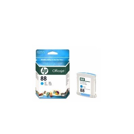 CARTUCHO TINTA HP 88 C9386A CIAN 10ML K5400/ K550/ L7480/ L7580/ L7680/ L7780
