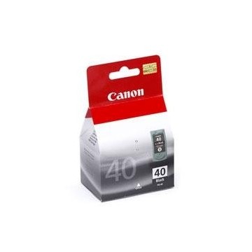 CARTUCHO TINTA CANON PG 40 NEGRO 16ML PIXMA 1600/ 2200/ 2600/ MP150/ 170/ 190/ 450/ PG40