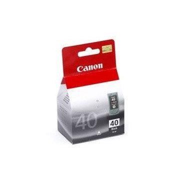 CARTUCHO TINTA CANON PG 40 NEGRO 16ML PIXMA 1600/ 2200/ 2600/ MP150/ 170/ 190/ 450/ PG40