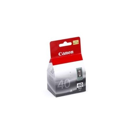 CARTUCHO TINTA CANON PG 40 NEGRO 16ML PIXMA 1600/ 2200/ 2600/ MP150/ 170/ 190/ 450/ PG40