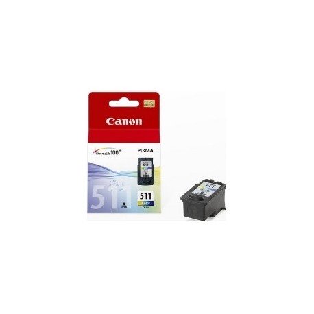 CARTUCHO TINTA CANON CL 511 TRICOLOR 9ML MP240/ 250/ 260/ 270 MP 480/ 490 MX 320/ 330