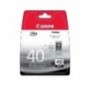 CARTUCHO TINTA CANON PG 40 NEGRO 16ML PIXMA 1600/ 2200/ 2600/ MP150/ 170/ 190/ 450/ PG40 BLISTER