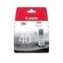 CARTUCHO TINTA CANON PG 40 NEGRO 16ML PIXMA 1600/ 2200/ 2600/ MP150/ 170/ 190/ 450/ PG40 BLISTER