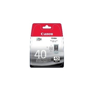 CARTUCHO TINTA CANON PG 40 NEGRO 16ML PIXMA 1600/ 2200/ 2600/ MP150/ 170/ 190/ 450/ PG40 BLISTER
