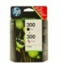 MULTIPACK TINTA HP 300 CN637EE NEGRO+TRICOLOR D1660 D2560 D2660 D5560 F2420 F2480 F2492 F4210 F4224 F4272 F4280 F4580