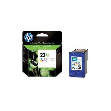 CARTUCHO TINTA HP 22XL C9352CE TRICOLOR 11ML 3920/ 3940/ PS1410