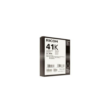 CARTUCHO RICOH GC-41K NEGRO (2500 pag)SG2100N/3110DN/3110DNW
