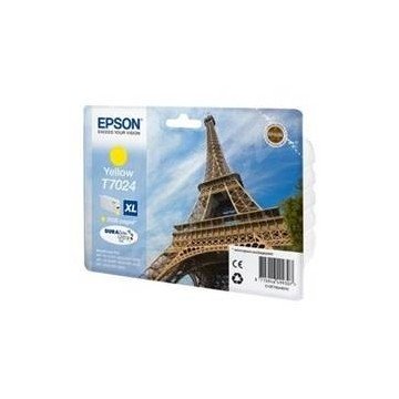 CARTUCHO EPSON T702440 AMARILLO ALTA CAPACIDAD WP4000/4500 2400PAG