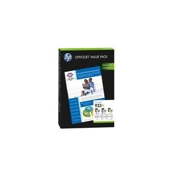 MULTIPACK TINTA HP 933XL CR711AE + PAPEL OFFICEJET 61600/6700