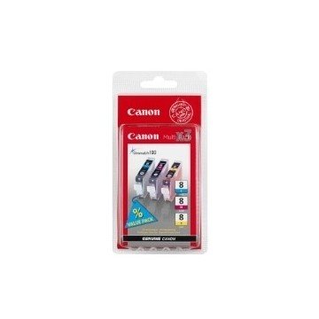 MULTIPACK CANON CLI-8 PIXMA 8ML 4200/ 5200/ 6600/ MP500/ 800 BLISTER