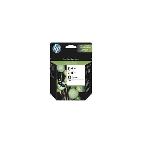 MULTIPACK TINTA HP C9351AE NEGRO 2UND + C9352AE COLOR 1UND