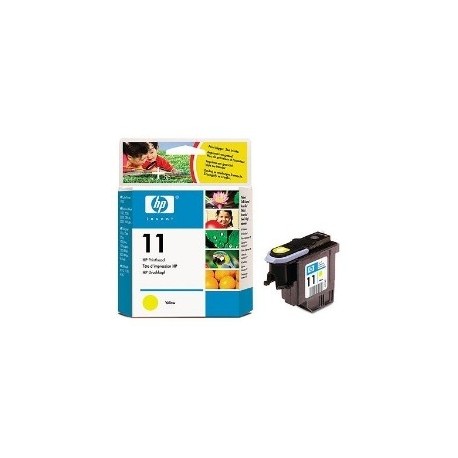 CABEZAL IMPRESION HP 11 C4813A AMARILLO 24000 PAGINAS 500/ 500PS/ K850