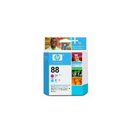 CABEZAL IMPRESION HP 88 C9382A MAGENTA/CIAN PRO K550 41500 Pag K8600