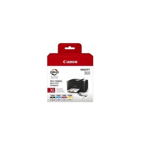 MULTIPACK CANON PGI-1500XL N/C/M/A MB2050/MB2350