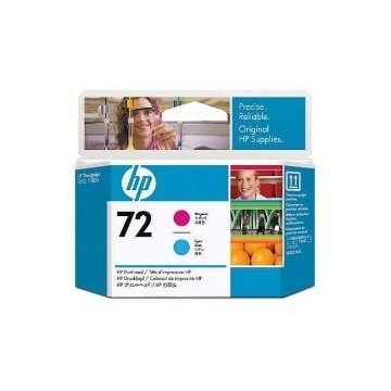 CABEZAL IMPRESION HP 72 C9383A CIAN/MAGENTA DESIGNJET T610 T1100